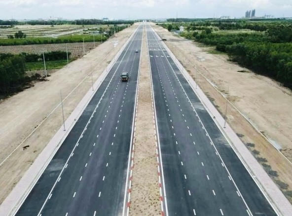 Đại Lộ 25C con đường “tơ lụa” kết nối trực tiếp Sân bay Long Thành (Ảnh: Thiên Phúc)