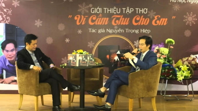 Nguyễn Trọng Hiệp giới thiệu tập thơ "Vĩ cầm thu cho em"
