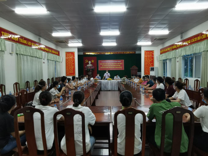 nhon trach don doan tinh nguyen