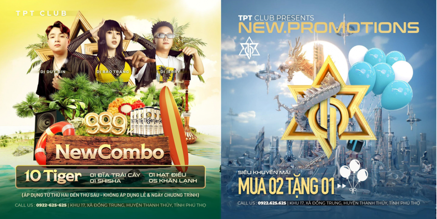 New TPT CLub công khai quảng cáo bán shisha