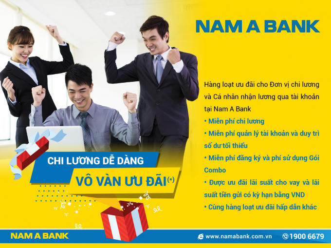 Gửi tiết kiệm trực tuyến tại Nam A Bank, khách hàng được hưởng lãi suất cao hơn gửi tại quầy lên đến 1%/năm.