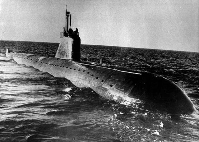 Tàu ngầm K-19 của Hải quân Liên Xô (Ảnh: Wikipedia).