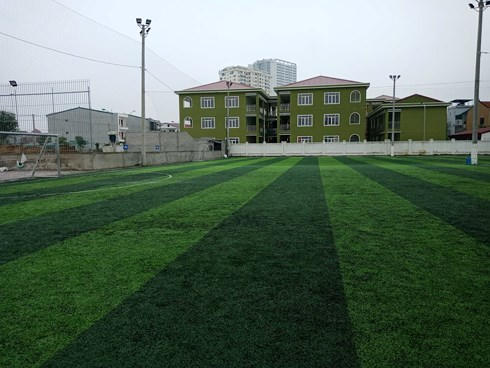 Khu đất rộng 5.000m2 được lãnh đạo phường Lê Lợi giao cho cấp dưới của mình xây dựng hàng loạt công trình không có giấy phép.