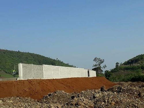 Hiện cơ quan chức năng Nghệ An đã đình chỉ việc thi công dự án này.