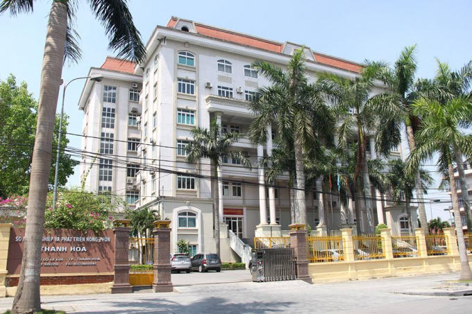 Sở NNPT&amp;NT Thanh Hóa, nơi xảy ra rất nhiều sai phạm trong quản lý.
