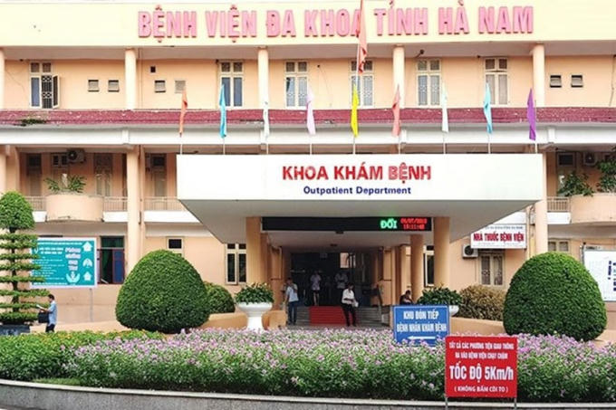 BVĐK tỉnh Hà Nam- nơi xảy ra vụ việc