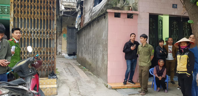 Hiện trường vụ án.