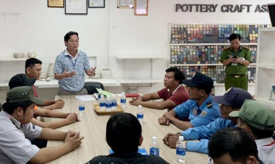 Tập huấn trang bị kiến thức pháp luật, kỹ năng cho các thành viên của Đội CNXK