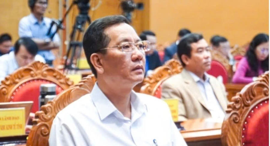 Ông Lê Văn Tùng, Giám đốc Sở TN-MT tỉnh Bình Định, xin nghỉ hưu trước tuổi khi còn 5 năm công tác. Ảnh: Hải Phong