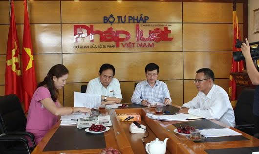 Báo Pháp luật Việt Nam phối hợp nâng cao chất lượng, hiệu quả truyền thông về THADS.