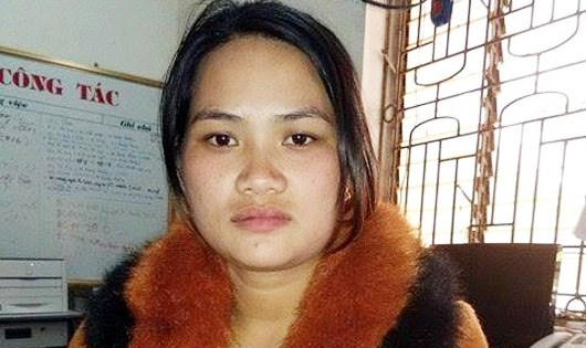 Moong Thị May Khăm tại CQĐT.