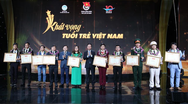 10 Gương mặt trẻ Việt Nam tiêu biểu 2020.