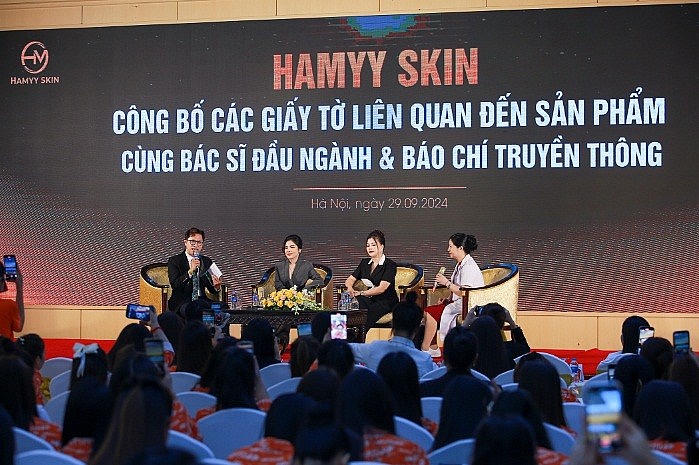 Đội ngũ chuyên gia chia sẻ về quá trình nghiên cứu các sản phẩm mỹ phẩm HAMMY SKIN.
