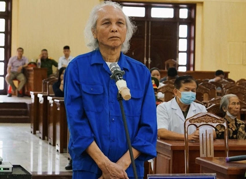 Trần Văn Quyết tại phiên toà.