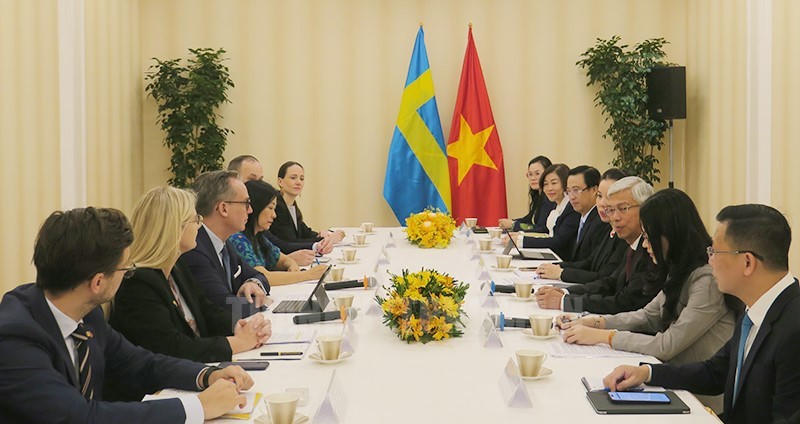 Toàn cảnh buổi đón tiếp