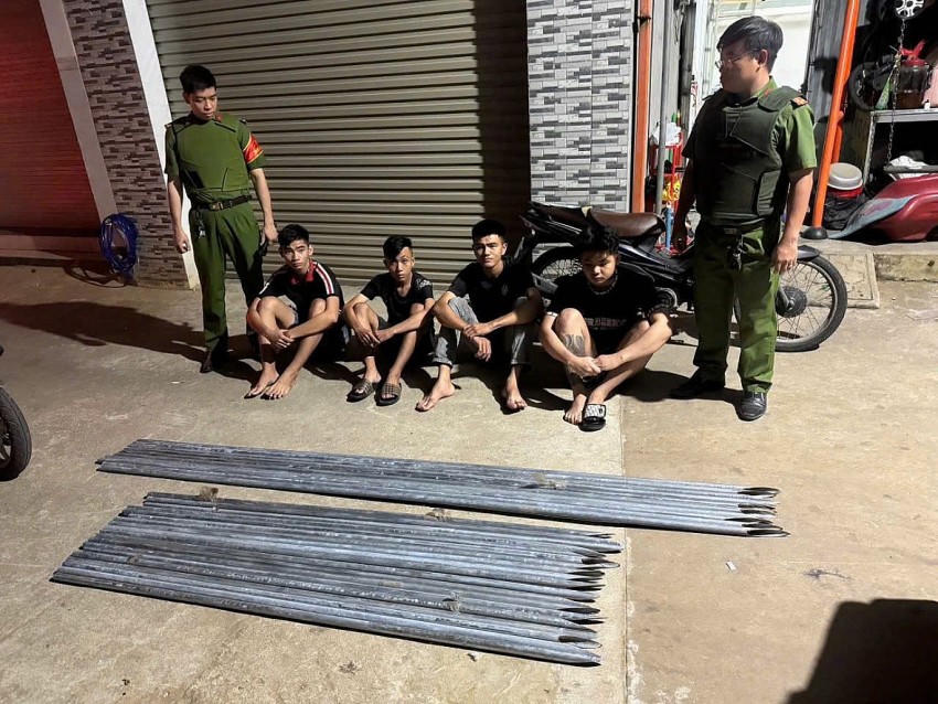 Công an phát hiện 46 đối tượng vi phạm về ANTT (CACC).