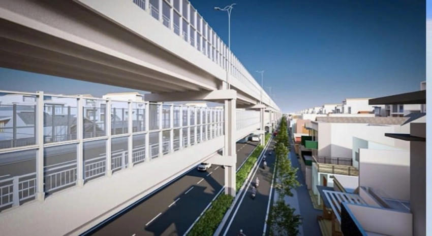 Cầu Phú Mỹ 2 phía TPHCM sẽ được đầu tư theo dạng cầu cạn hai tầng.