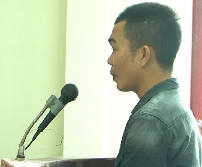 Bị cáo Lâm Tuấn Anh.