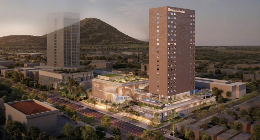 Mô phỏng dự án Khu phức hợp khách sạn Hilton Garden INN