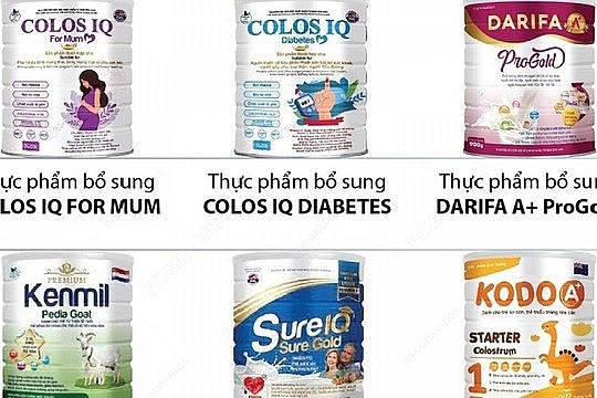Danh sách 12 loại sữa giả Bộ Y Tế vừa chỉ đạo thu hồi.