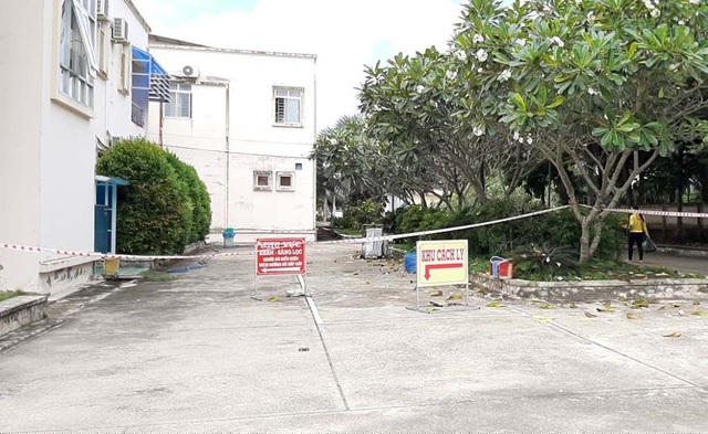 Khu cách ly nơi Bệnh nhân 1440 đang điều trị