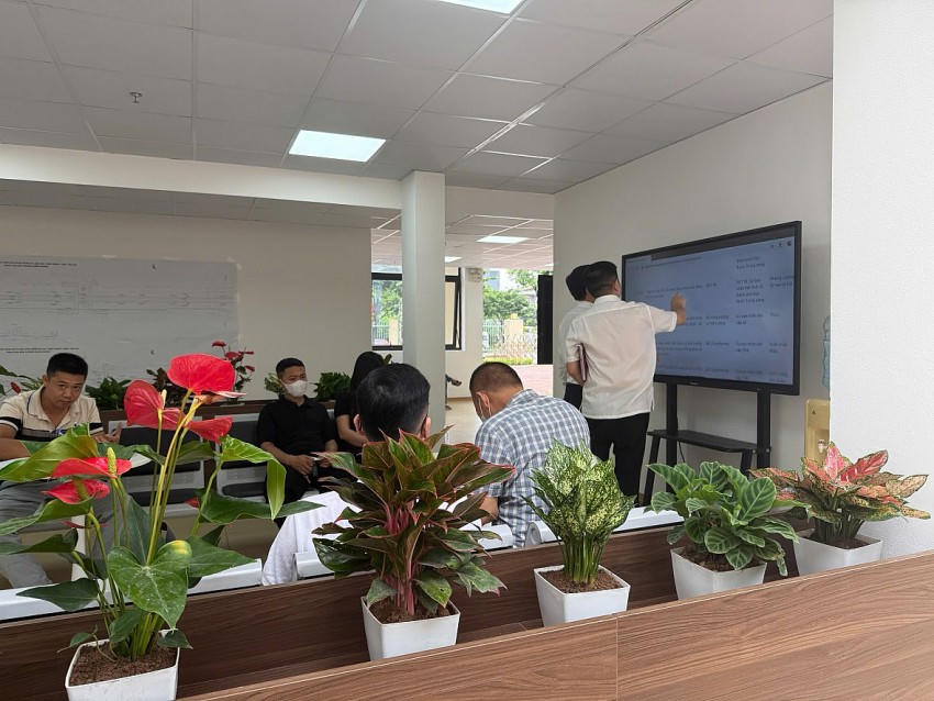 Khu vực phòng chờ của công dân.