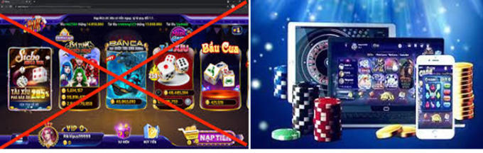 Hành vi tạo lập các website chơi game bài và các website tương tự để tổ chức cho người chơi tham gia dưới hình thức các loại game bài đổi thưởng có dấu hiệu của Tội đánh bạc (Điều 321 BLHS) và Tội tổ chức đánh bạc hoặc gá bạc (Điều 322 BLHS).