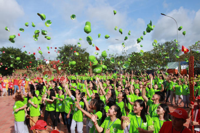 Hội trại Hào khí miền đông quy tụ gần 4.000 bạn tre tham gia.