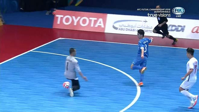 Dù cố gắng nhưng Futsal Việt Nam đã phải dừng bước ở tứ kết VCK châu Á 2018.