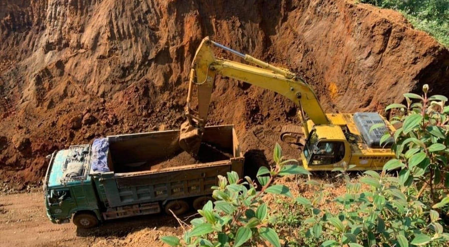 Cty Hà Cương khai thác vượt công suất được cấp phép - Ảnh minh họa.