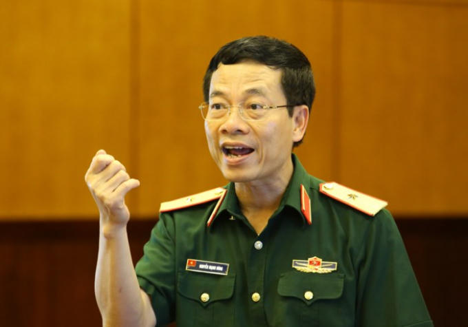 Thiếu tướng Nguyễn Mạnh Hùng là "CEO đầu tiên trở thành Ủy viên Quân ủy Trung ương trong lịch sử" (ảnh: DĐDN)