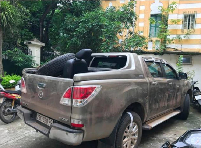 Phương tiện đối tượng Hiệp dùng để chuyên chở ma túy.