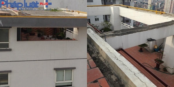 Tầng 25 của hai dãy tòa nhà đã đi vào hoạt động.