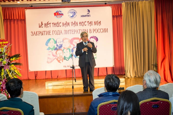 Dịch giả, nhà nghiên cứu văn học Nga Hoàng Thúy Toàn (Ảnh: Minh Tuấn)