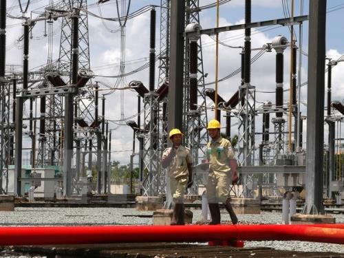Vướng mặt bằng, các dự án điện ở miền Nam nguy cơ chậm tiến độ. Ảnh minh họa: TTXVN