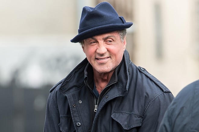 Nam diễn viên  Sylvester Stallone.