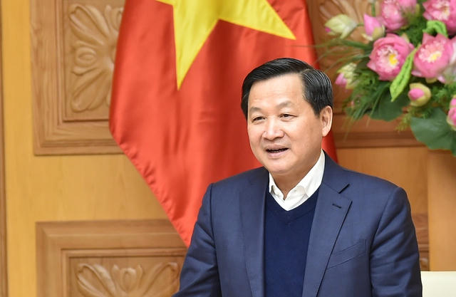 Phó Thủ tướng Chính phủ Lê Minh Khái. Ảnh VGP