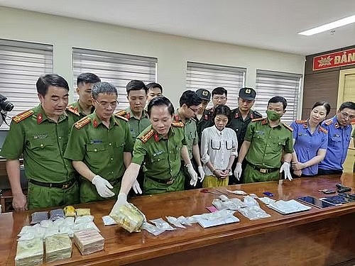 Tang vật trong vụ án.