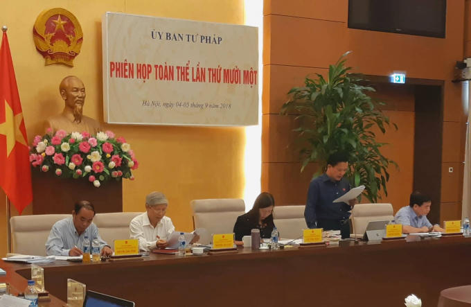 Phó chủ nhiệm UB Tư pháp Nguyễn Văn Pha
