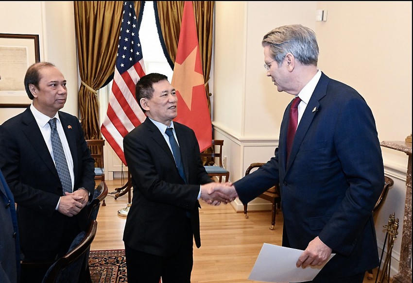 Bộ trưởng Tài chính Hoa Kỳ Scott Bessent sẽ là người đứng đầu phía Hoa Kỳ để đàm phán thỏa thuận thương mại song phương với Việt Nam - Ảnh: VGP/Trần Mạnh