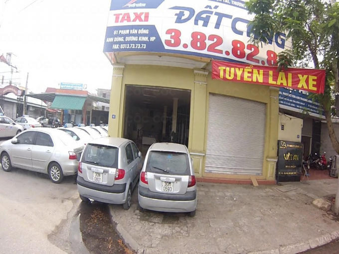 Văn phòng đại diện của công ty hãng xe taxi Đất Cảng tại Hải Phòng