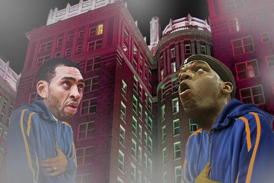 Các cầu thủ Jared Jeffries và Eddy Curry khẳng định đã chứng kiến nhiều chuyện kỳ lạ tại khách sạn Skirvin.
