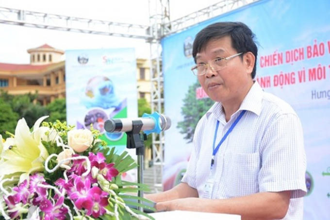Giám đốc sở Tài nguyên và Môi trường tỉnh Hưng Yên, ông Nguyễn Văn Phú. Ảnh Báo Môi trường và đô thị.