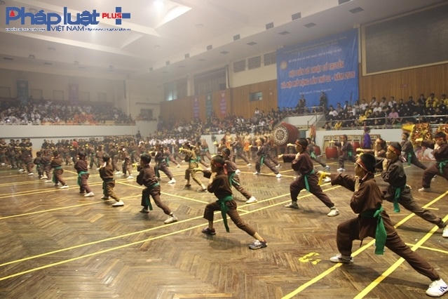 Đặc biệt, năm nay sẽ có thêm nội dung đồng diễn quyền học sinh bao gồm bài quyền 27 động tác dành cho tiểu học và bài quyền 36 động tác dành cho học sinh phổ thông trung học.