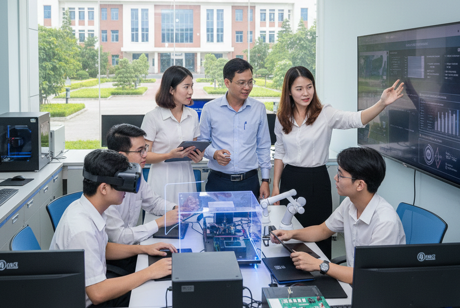 Đề xuất giảng viên được giảm giờ giảng, mở đường cho nghiên cứu chuyên sâu trong hoạt động khoa học, công nghệ và đổi mới sáng tạo trong cơ sở giáo dục đại học. (Ảnh minh hoạ)