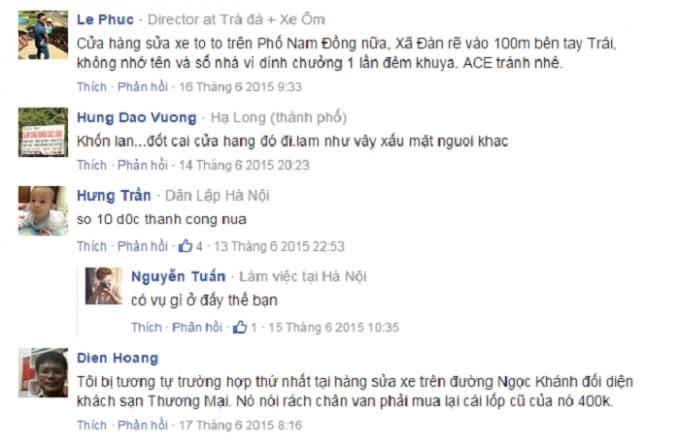 Hóa ra, không phải một số mà là rất nhiều cơ sở sửa chữa xe máy chuyên lừa đảo, móc túi khách hàng một cách trắng trợn.