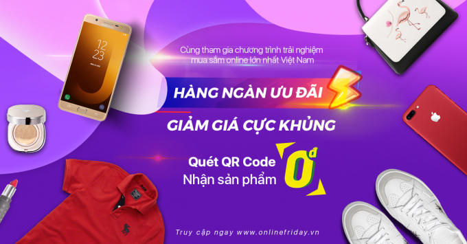 Khởi động ng&agrave;y hội mua sắm m&ugrave;a Thu - Online Friday lần thứ 2