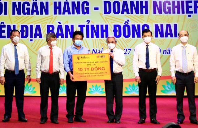 T&T Group và Ngân hàng SHB hỗ trợ gần 30 tỷ đồng giúp Ninh Thuận và Đồng Nai chống dịch