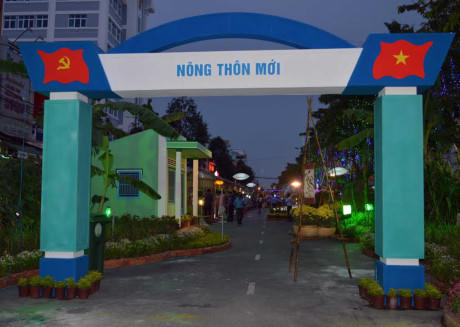Cổng mô hình nông thôn mới