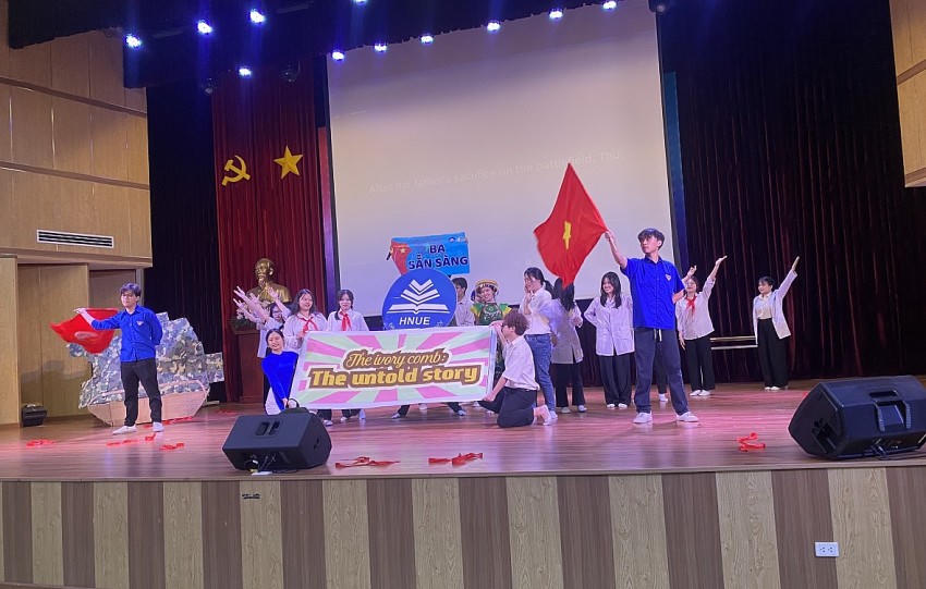Cuộc thi cũng là nơi để sinh viên, học sinh tỏa sáng tài năng.